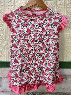 Griffy & Drake Watermelon Print Dog Shirt Large NWT